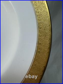 (10) Royal Crown Derby'St. George' 10.5 Inch DINNER PLATES