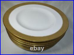 (10) Royal Crown Derby'St. George' 10.5 Inch DINNER PLATES