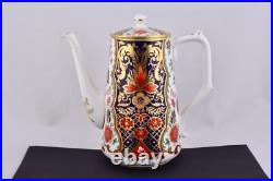 11pc. Scarce Royal Crown Derby Imari Curator's Collection Coffee Service For 4