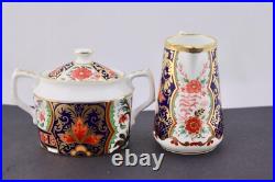 11pc. Scarce Royal Crown Derby Imari Curator's Collection Coffee Service For 4