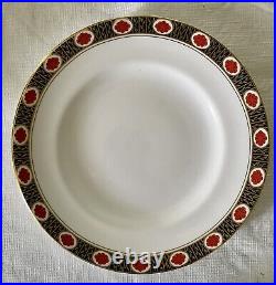 12 Royal Crown Derby AMBASSADOR Salad Plates 8 1/4