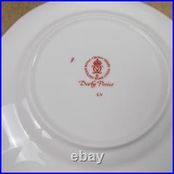 12 Royal Crown Derby Posies Bread & Butter Plates England Bone China 6.5 Across