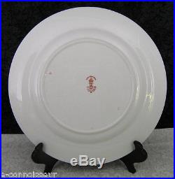 12 Royal Crown Derby Traditional Imari #2451 Bone China Tiffany NY Salad Plates