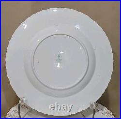 (12) Royal Crown Derby''vine-gold'' Dinner Plates 10 1/4 Gorgeous England