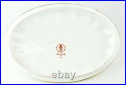 13Fine Royal Crown Derby Lombardy Covered Oval Vegetable Dish SB27