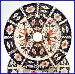 16 Royal Crown Derby England Porcelain Salad Plates Traditional Imari