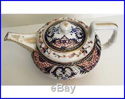1806 1825 Royal Crown Derby Kings Pattern Imari Teapot Tea Pot