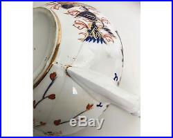1806 1825 Royal Crown Derby Kings Pattern Imari Teapot Tea Pot