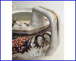 1806 1825 Royal Crown Derby Kings Pattern Imari Teapot Tea Pot