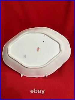 1887 Royal Crown Derby lozenge shaped serving dish imari Kings pattern #383