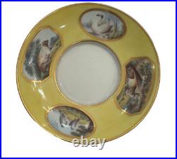 18th Century ROYAL CROWN DERBY Porcelain Saucer