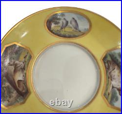 18th Century ROYAL CROWN DERBY Porcelain Saucer