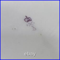 18th Century ROYAL CROWN DERBY Porcelain Saucer