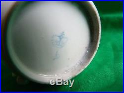 18th century Royal Crown Derby two handled porcelain cup blue mark VERY RARE
