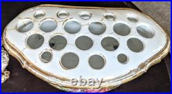 18thc Bloor Derby Porcelain Bough Pots Royal Crown Derby Thomas Steel Restored