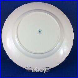 1939 Royal Crown Derby Blue Mikado Bone China 10.25 Dinner Plates Set Of 4