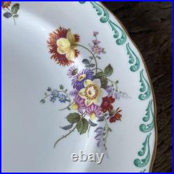 1940 Royal Crown Derby China Posies A513 Salad Plate