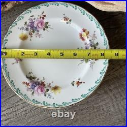 1940 Royal Crown Derby China Posies A513 Salad Plate