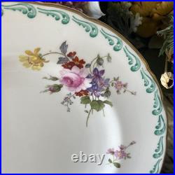 1940 Royal Crown Derby China Posies A513 Salad Plate
