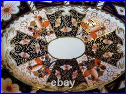 1940s Royal Crown Derby Imari Tiffany & Co. #2451 Footed Oval Serving Platter
