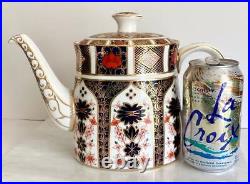 1978 Royal Crown Derby Old Imari Teapot 1128 5 Cup