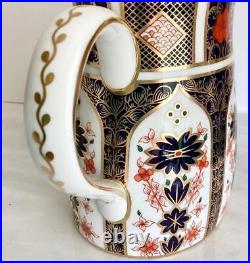 1978 Royal Crown Derby Old Imari Teapot 1128 5 Cup