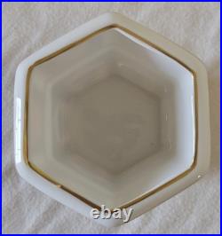 1981 Vintage Royal Crown Derby Imari 1128 Hexagonal Vase