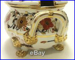 2 Early Royal Crown Derby Asian Rose Sauce Tureens, Rare to Find