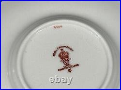 (2) Royal Crown Derby Cobalt Floral Demitasse Cups Saucers A300 Cuthbert Gresley