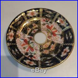 2 Royal Crown Derby Traditional Imari 2451 Flared Demitasse Cup & Saucers Ch5560