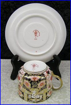 (23) Pc. Royal Crown Derby Traditional Imari #2451 Bone China Coffee Service Set