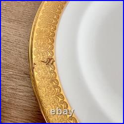 25 PCs Royal Crown Derby St. George Dinnerware Plates, Sugar Bowl, Creamer