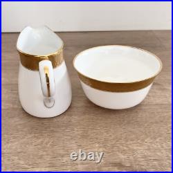 25 PCs Royal Crown Derby St. George Dinnerware Plates, Sugar Bowl, Creamer