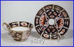 3 Royal Crown Derby Cups & Saucers Traditional Imari 2451