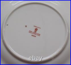 3 Royal Crown Derby English Bone China Royal Antoinette Salad Plates 8