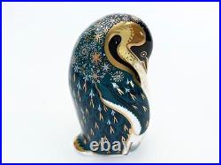 3 Royal Crown Derby Penguin Paperweights