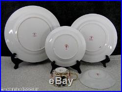 (30) Pc. Royal Crown Derby Traditional Imari #2451 Bone China Service for 6