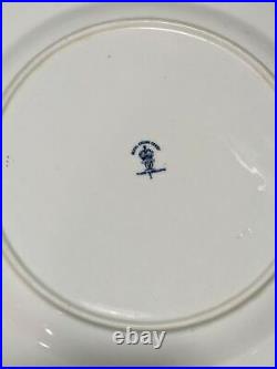 4 Royal Crown Derby Blue Mikado 9 Dinner Luncheon Plates