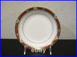 (4) Royal Crown Derby Cloisonne A1317 Coupe Cereal Bowls