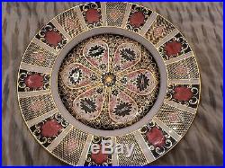 4 Royal Crown Derby Large 27cm 10.5 Inches Old Imari 1128 Plates Best Quality