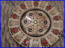 4 Royal Crown Derby Large 27cm 10.5 Inches Old Imari 1128 Plates Best Quality