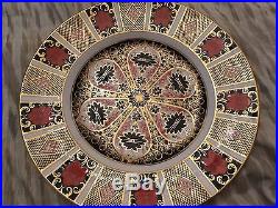 4 Royal Crown Derby Large 27cm 10.5 Inches Old Imari 1128 Plates Best Quality