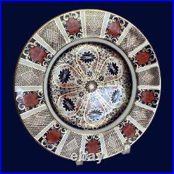 4 Royal Crown Derby Old Imari 10.5 Dinner Plates Bone China 1128 Set