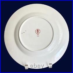 4 Royal Crown Derby Old Imari 10.5 Dinner Plates Bone China 1128 Set