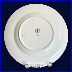 4 Royal Crown Derby Old Imari 10.5 Dinner Plates Bone China 1128 Set