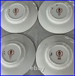 4 Royal Crown Derby Old Imari 1128 Demitasse Cups & Saucers, 8 Available
