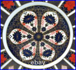 4 Royal Crown Derby Old Imari 1128 Dinner Plates 10 5/8 Look Unused