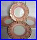 4-Royal-Crown-Derby-Pink-Vine-Salad-Plates-Pink-Gold-Grape-Bunches-Vines-Rare-01-vy