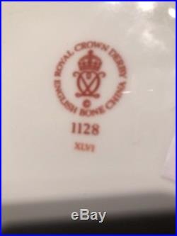 4 x Royal Crown Derby Old Imari 1128 Salad Plates 8.5 1st Quality