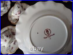 5 Royal Crown Derby Royal Antoinette Cup And Saucer